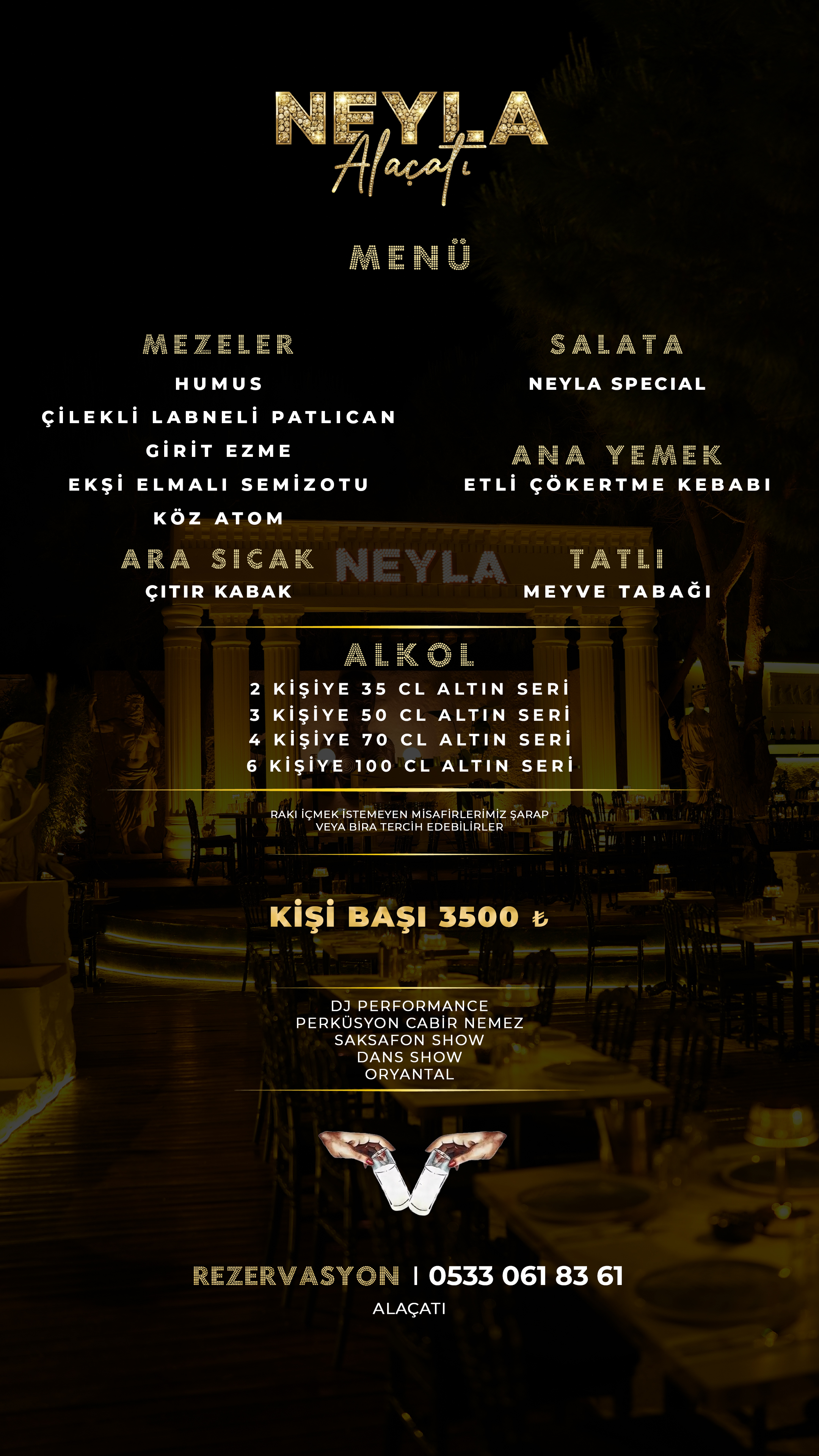 Rakı Menüsü